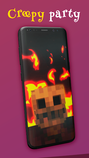 Halloween skins for Minecraft - Image screenshot of android app