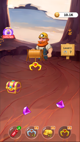 Miner Bob - Gameplay image of android game