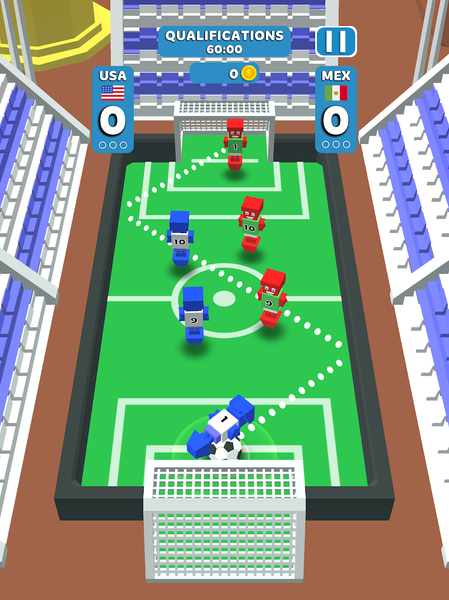 Flip Goal - Gameplay image of android game