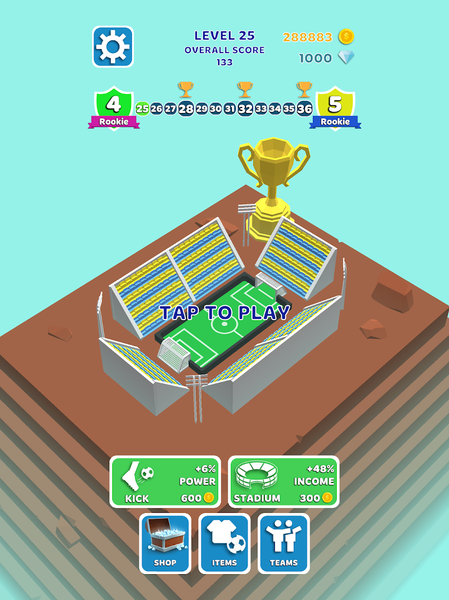 Flip Goal - Gameplay image of android game