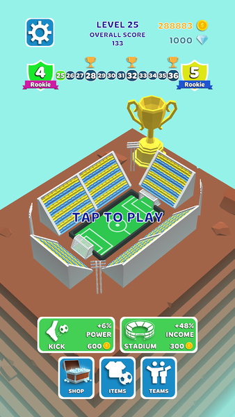 Flip Goal - Gameplay image of android game