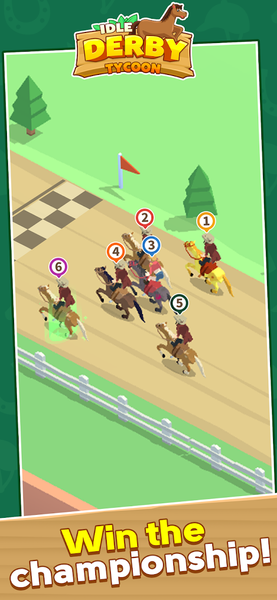 Idle Derby Tycoon - عکس برنامه موبایلی اندروید