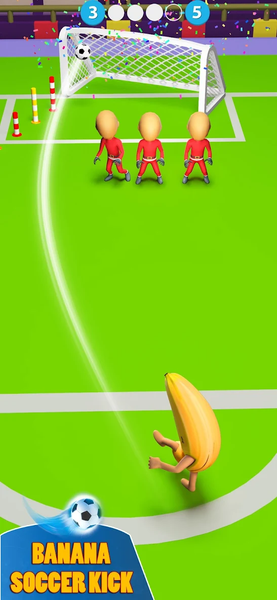 Kick Football Hero・Soccer Game - Gameplay image of android game