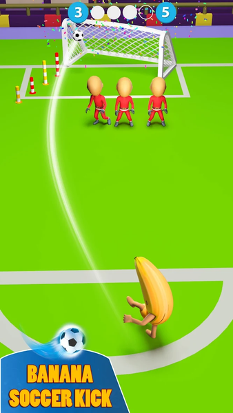 Kick Football Hero・Soccer Game - Gameplay image of android game