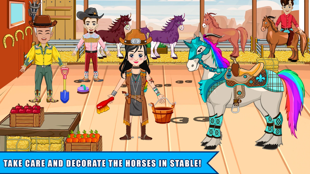 Cowboy World: Wild West Games - Image screenshot of android app