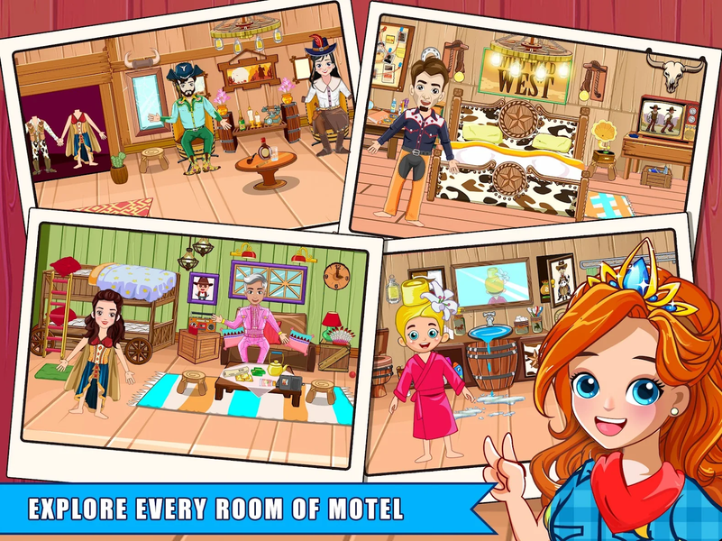 Cowboy World: Wild West Games - عکس برنامه موبایلی اندروید
