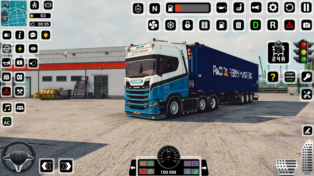 Truck Transport:۳d games - عکس برنامه موبایلی اندروید
