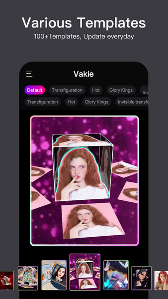 Vakie: Video Maker with Effect - Image screenshot of android app