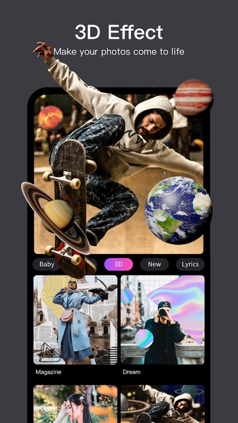 Vakie: Video Maker with Effect - Image screenshot of android app