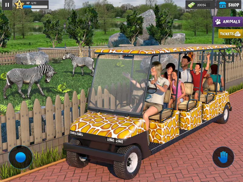 Animal Tycoon - Zoo Craft Game - Gameplay image of android game