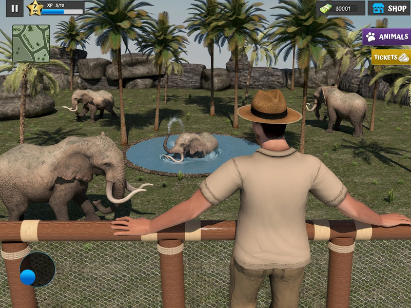 Animal Tycoon - Zoo Craft Game - Gameplay image of android game