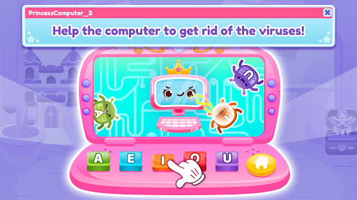 Princess Computer 2 Girl Games - عکس برنامه موبایلی اندروید