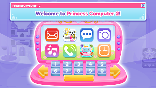 Princess Computer 2 Girl Games - Image screenshot of android app