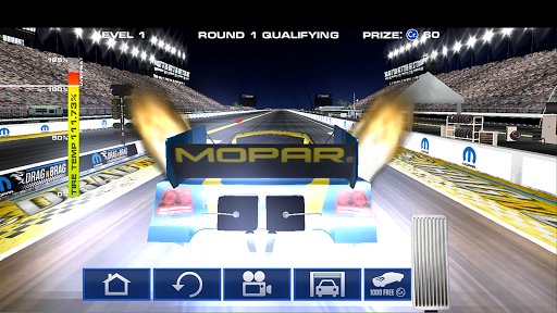 Mopar Drag N Brag - Gameplay image of android game