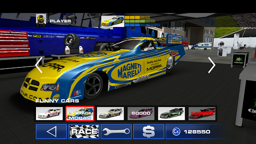 Mopar Drag N Brag - Gameplay image of android game