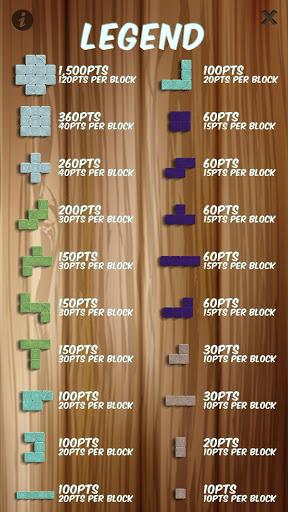 Woodblox Puzzle - Wood Block Wooden Puzzle Game - Gameplay image of android game