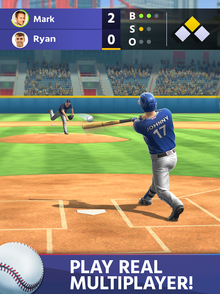 Baseball: Home Run Sports Game - عکس بازی موبایلی اندروید
