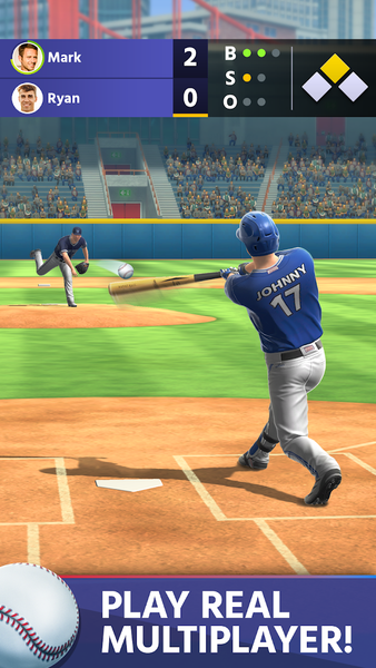 Baseball: Home Run Sports Game - Gameplay image of android game