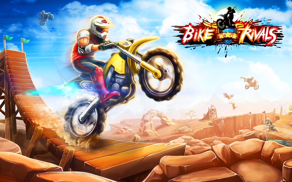 Bike Rivals - Gameplay image of android game