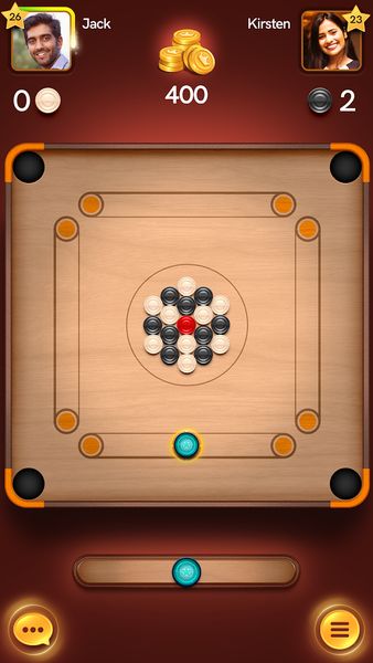 Carrom Pool: Disc Game - Gameplay image of android game