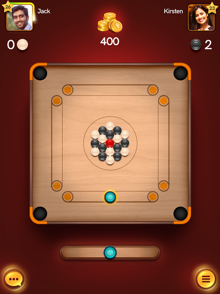 Carrom Pool: Disc Game - Gameplay image of android game