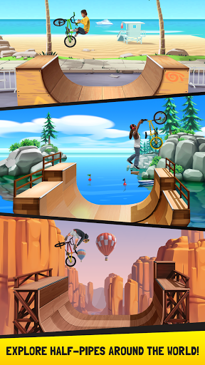 Flip Rider - BMX Tricks - Gameplay image of android game
