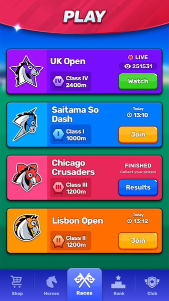 Horse Racing Hero: Riding Game - Gameplay image of android game