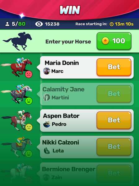 Horse Racing Hero: Riding Game - Gameplay image of android game