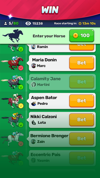 Horse Racing Hero: Riding Game - Gameplay image of android game