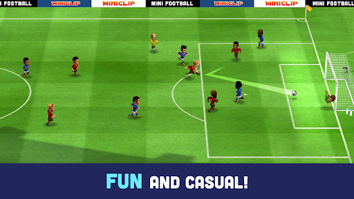 Mini Football - Mobile Soccer - Gameplay image of android game