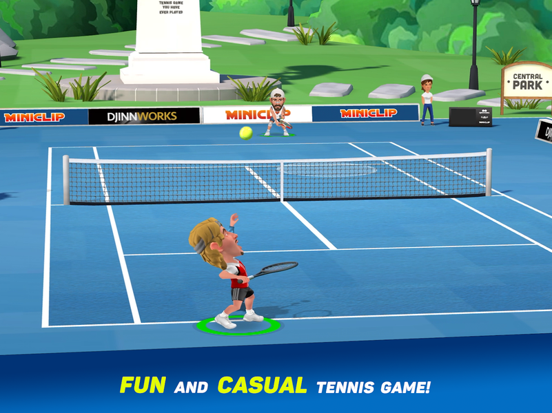 Mini Tennis: Perfect Smash - Gameplay image of android game