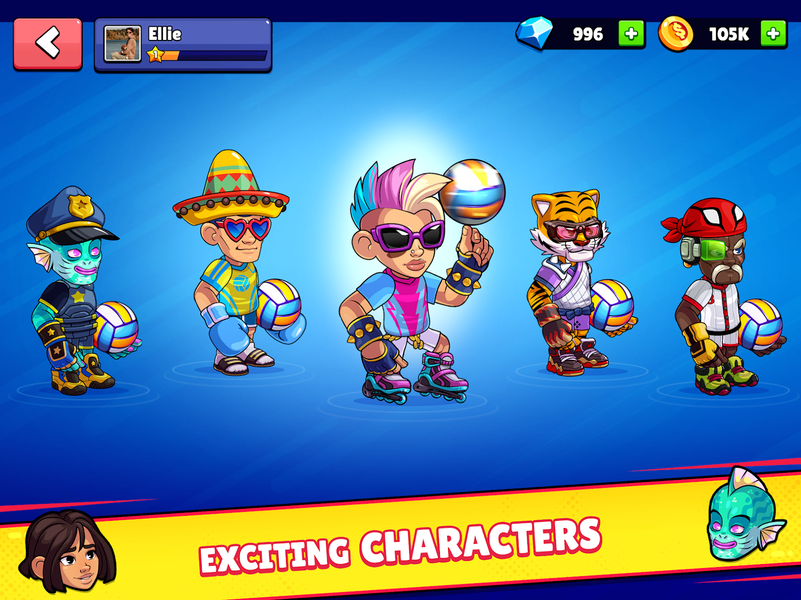 Volleyball Arena: Spike Hard - عکس بازی موبایلی اندروید