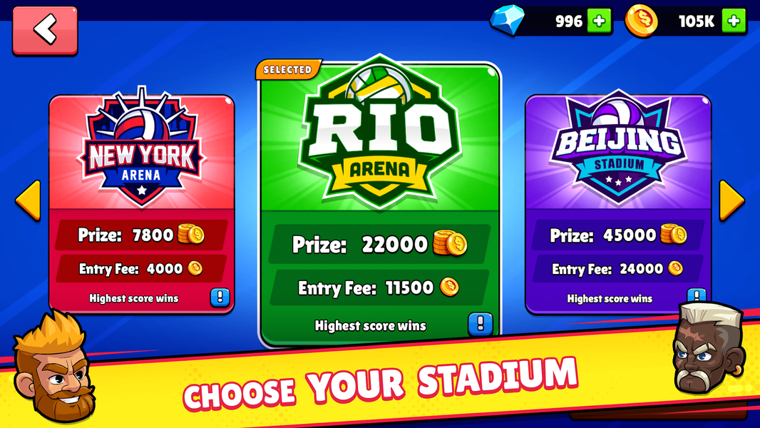 Volleyball Arena: Spike Hard - عکس بازی موبایلی اندروید