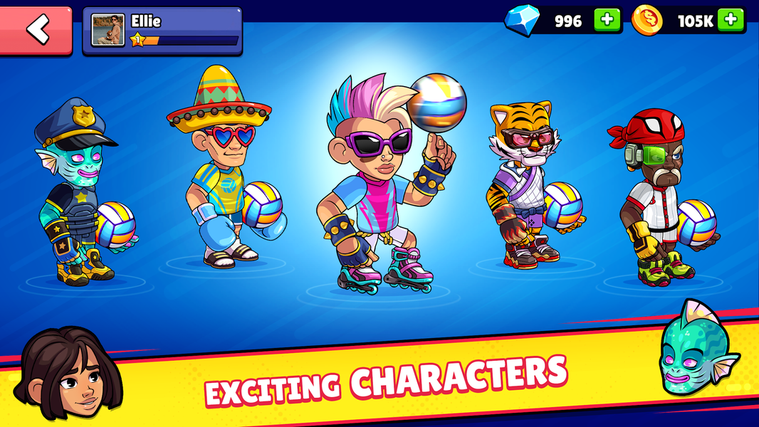 Volleyball Arena: Spike Hard - عکس بازی موبایلی اندروید