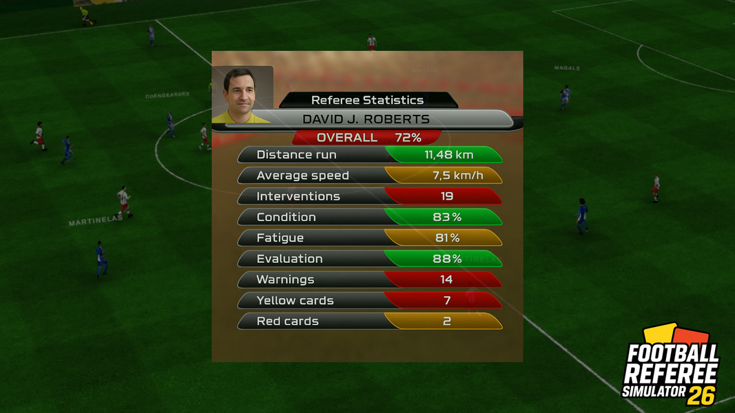 Football Referee Simulator 26 - Gameplay image of android game