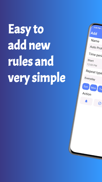 Auto Silent - Silent Scheduler - عکس برنامه موبایلی اندروید