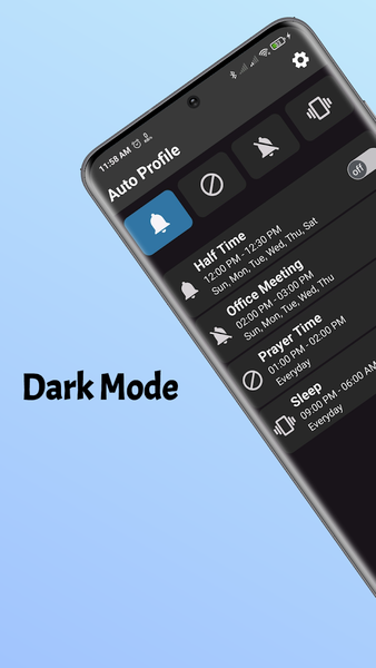 Auto Silent - Silent Scheduler - عکس برنامه موبایلی اندروید