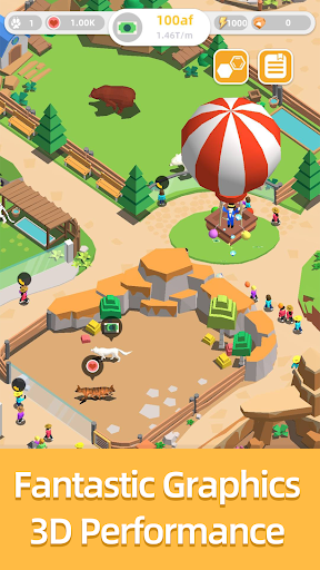 Idle Zoo Tycoon - عکس بازی موبایلی اندروید
