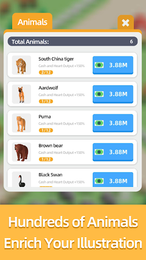 Idle Zoo Tycoon - عکس بازی موبایلی اندروید