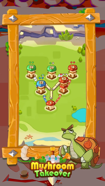 Mushroom Takeover - Gameplay image of android game