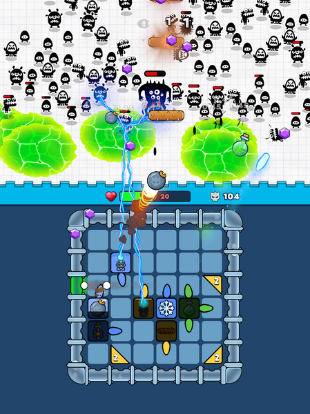 Bounce Defense - Gameplay image of android game
