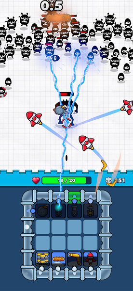 Bounce Defense - Gameplay image of android game