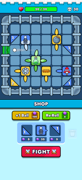 Bounce Defense - Gameplay image of android game