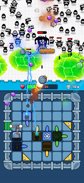 Bounce Defense - Gameplay image of android game