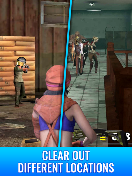 Last Survivor : Shooter Hero - Gameplay image of android game