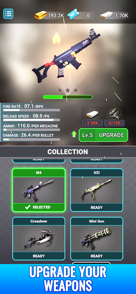 Last Survivor : Shooter Hero - Gameplay image of android game