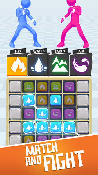 Element Puzzle Fighter - Gameplay image of android game