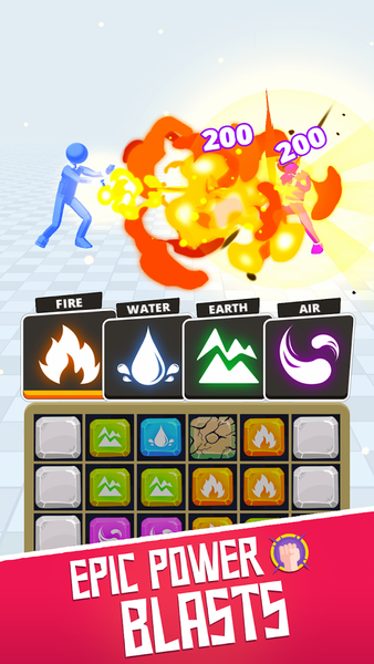 Element Puzzle Fighter - Gameplay image of android game