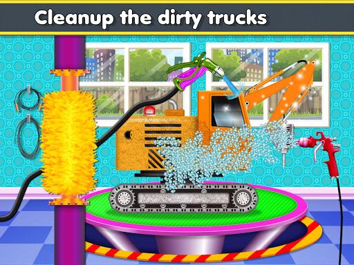 Assemble Construction Trucks - Gameplay image of android game