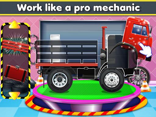 Assemble Construction Trucks - Gameplay image of android game